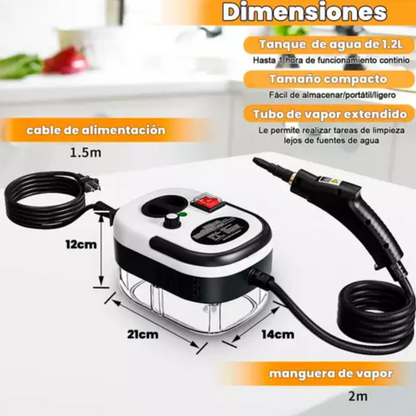 Vaporizador PowerClean 2500 W
